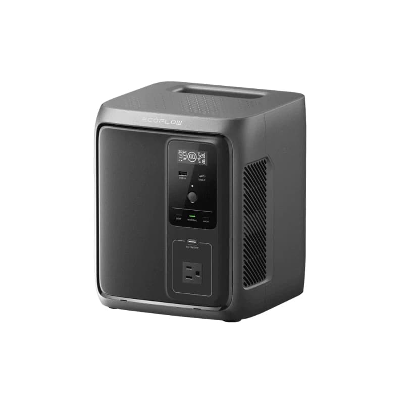 EcoFlow DELTA 3 1000 Air | Estación de energía portátil de 960 Wh | Respaldo SAI (UPS) de 10 ms | Salida de CA de 500 W + X-Boost de 1000 W | Carga rápida solar y por CA
